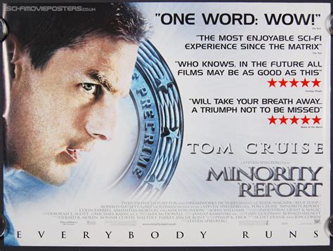 Minority Report Poster (2002) - Original British Quad