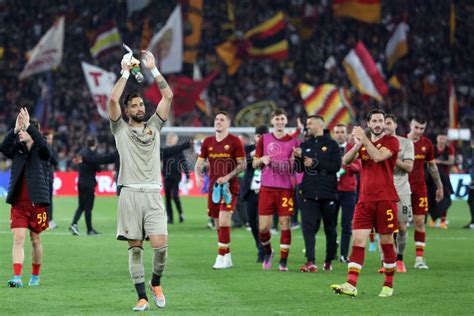 UEFA Europa Conference League Roma V Leicester City Semifinal