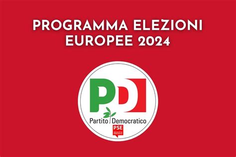 Elezioni Europee 2024 Programma Partito Democratico E Proposte Disabilità