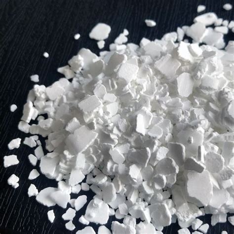 Calcium Chloride Flakes Application Water Treatment At Best Price In