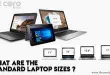 What Are The Standard Laptop Sizes 2024 Case Study