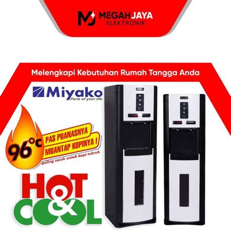 Jual MIYAKO DISPENSER GALON BAWAH WDP WDP COOL AND HOT Di Seller Global Prima