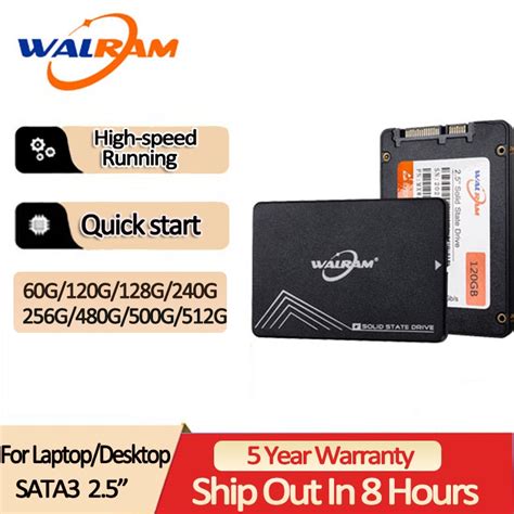 Walram SSD 120GB 240GB 500GB 128GB 60GB SATAIII Hard Drive Disk Hdd