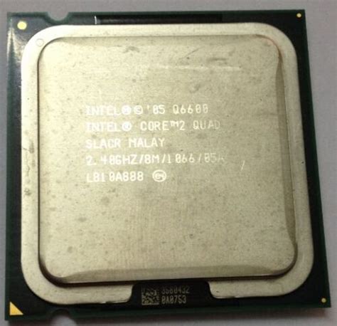 Intel Core Quad Processor Q Lga M Ghz Mhz