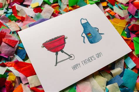 Gay Father S Day Card Happy Father S Day Happy Etsy