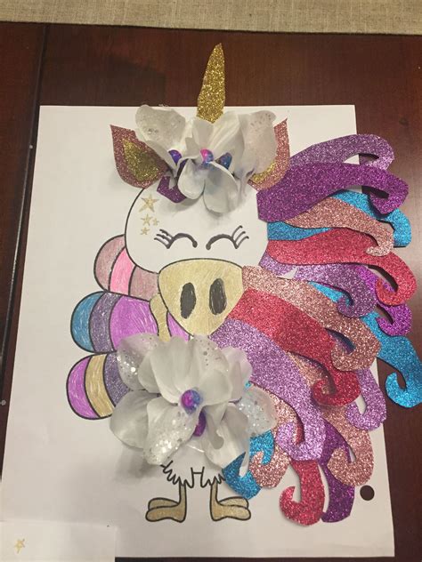 Unicorn Turkey Disguise Template Printable Computer Tools