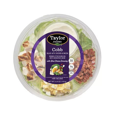 Taylor Farms Cobb Salad Bowl 64 Oz Bjs Wholesale Club