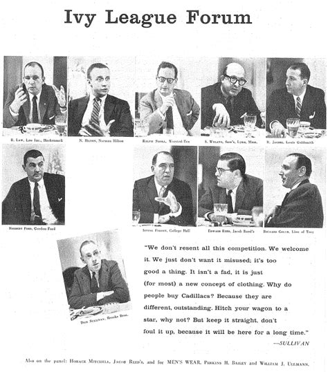 The Ivy League Look: Ivy League Forum, 1956