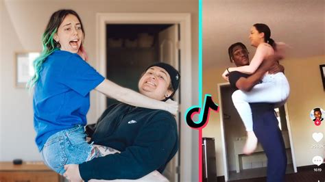 Husband And Wife Reacting To And Recreating Viral Tik Tok Videos Cringe