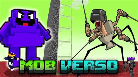 Os De Poder Na Batalha De Mobs Skibidi Toilet E Grimace Shake No