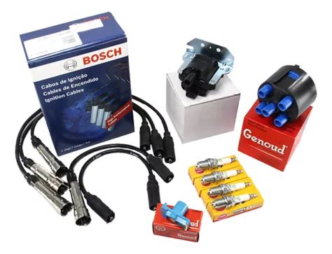 Kit Bobina Cables Bujias Rotor Tapa Vw Gol G Power Audi