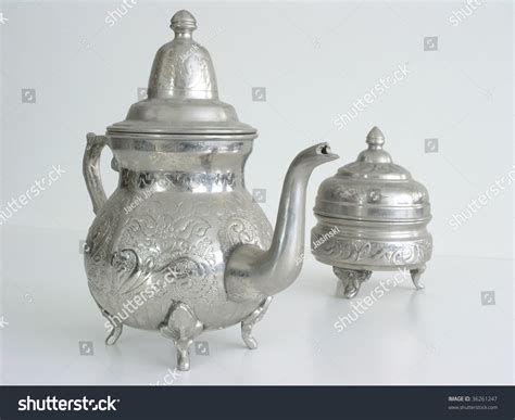 Vintage Middle Eastern Tea Set Stock Photo 36261247 : Shutterstock