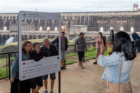 Visitação turística na usina de Itaipu cresce 65 em 2022 GDia