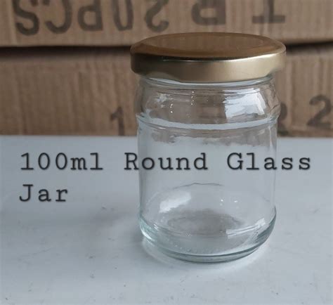 100ml Round Glass Jars For Restaurant At Rs 15piece In Firozabad Id 25215251262