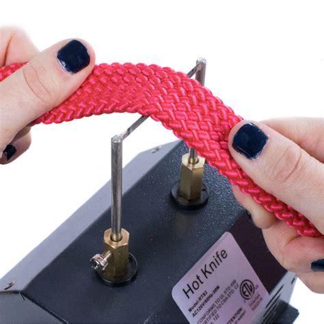 Hot Knives Paracord Rope Webbing Cutter Red Gray Etsy