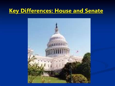 Key Differences House And Senate Ppt Download