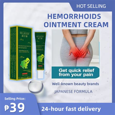 HEMORRHOIDS MIRACLE OINTMENT CREAM Safe And Effective Healing Skin