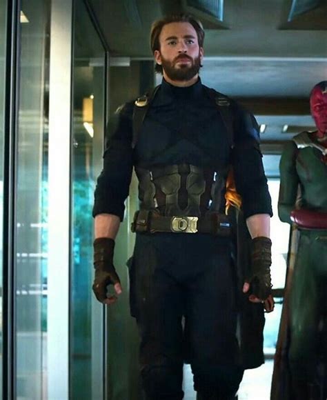 Why is Captain America’s suit black in Infinity War? - Quora