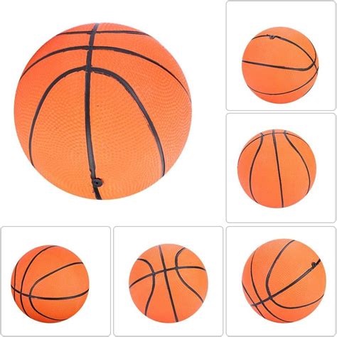 Dilwe Children Mini Basketball Inflatable Rubber Basketball Miniball