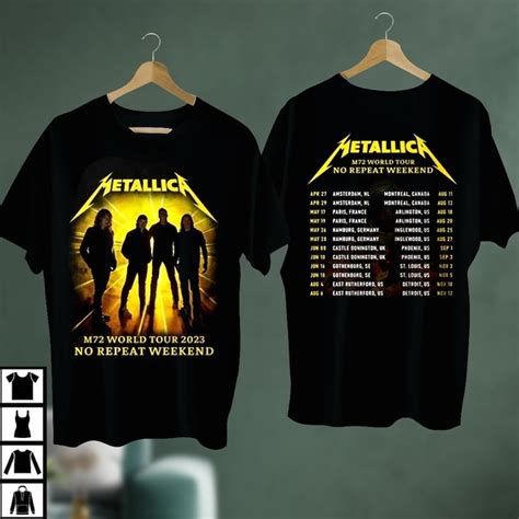 Metallica Tour Shirt Metallica Seasons World Tour