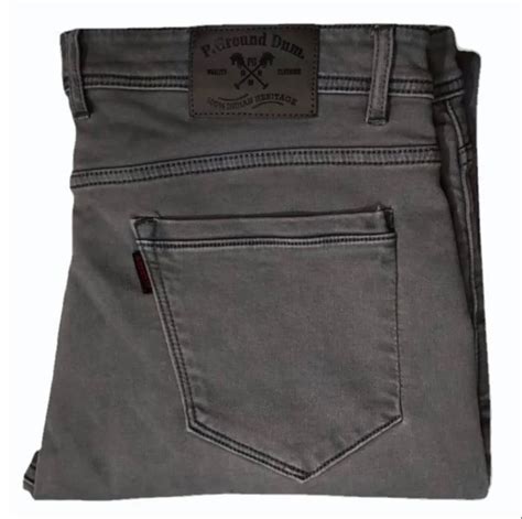 Straight Fit Plain P Ground Cement Grey Men Denim Jeans At Rs 699 Piece