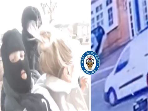 Cctv Appeal After Dudley Woman Assaulted By Three Masked Men In Attempted Robbery At Her Own