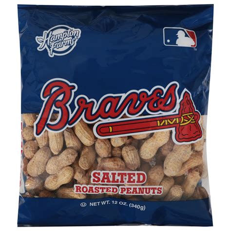 Save On Hampton Farms Atlanta Braves Roasted Peanuts Salted Order