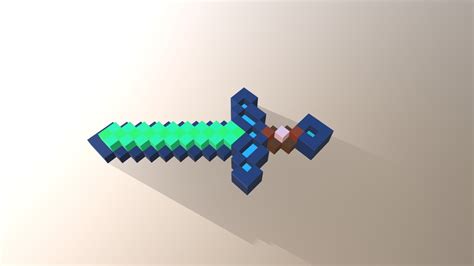 Minecraft Sword - Download Free 3D model by TimBeaver [47b923c] - Sketchfab