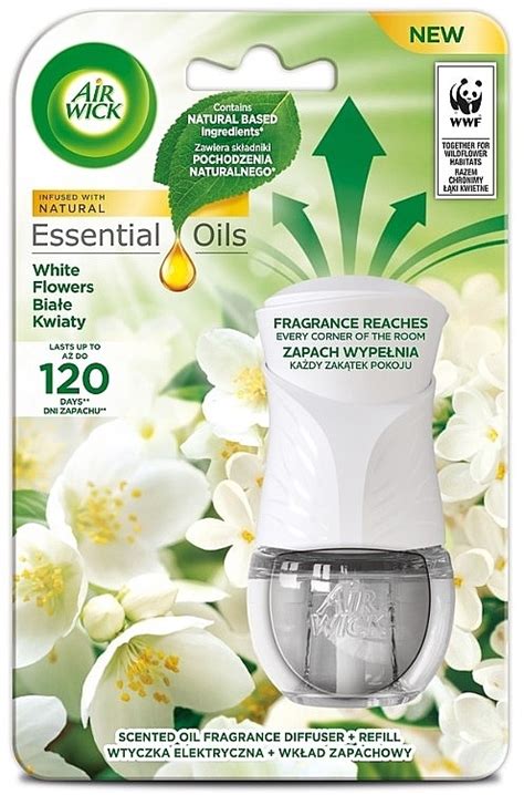 Air Wick Essential Oils Electric White Flowers Ambientador eléctrico