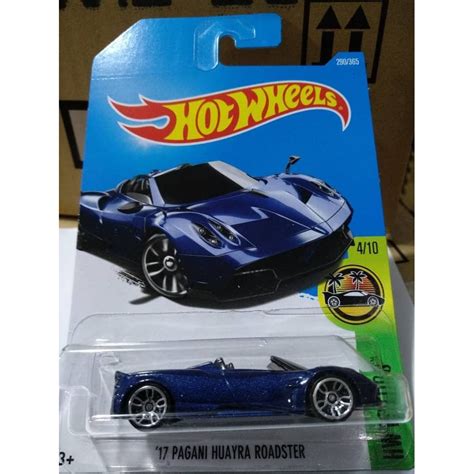 Jual C0024 Hot Wheels Hotwheels 17 Pagani Huayra Roadster Biru Murah