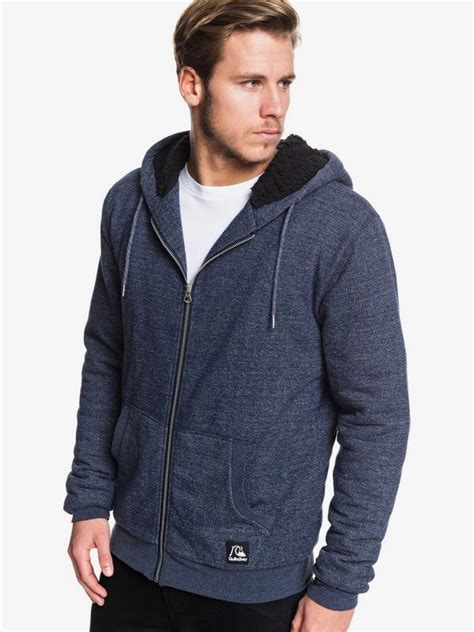 Rio Sherpa Sweat Capuche Zipp Doubl En Mati Re Sherpa Pour Homme