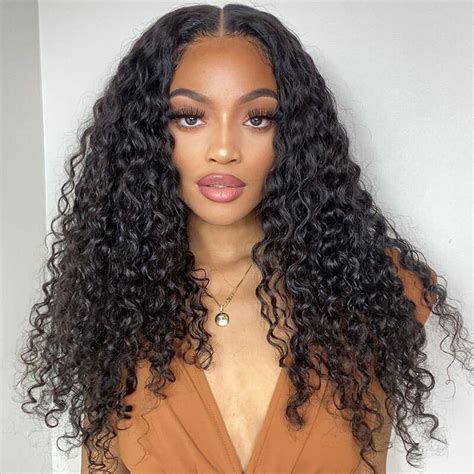 Water Wave 5x5 6x6 Hd Lace Wig Invisible Lace Glueless Closure Wigs 180