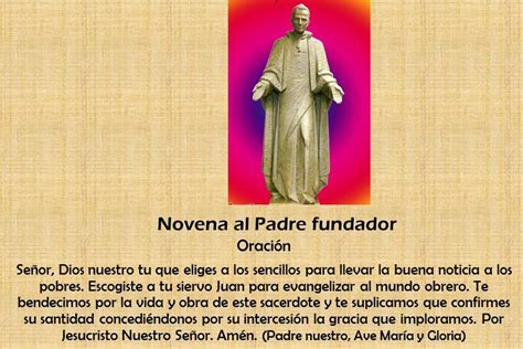 Novena Del Fundador Siervas Del Sagrado Coraz N De Jes S