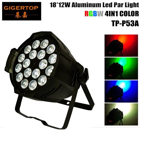 Tiptop X W In Led Par Light Rgbw Color Mixing Led Par Can Dmx