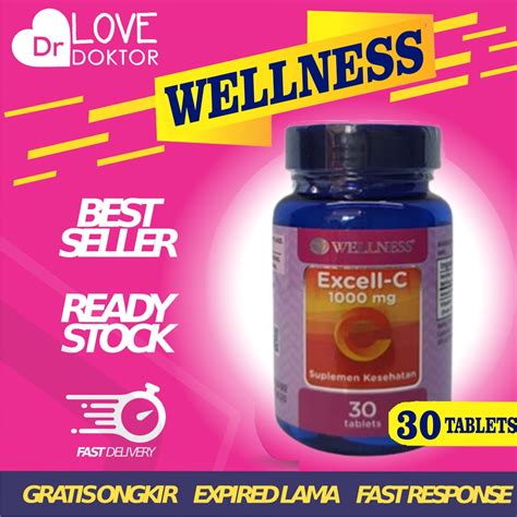 Jual Wellness Excell C Mg Excel Vitamin C Mg Antioksidan Daya