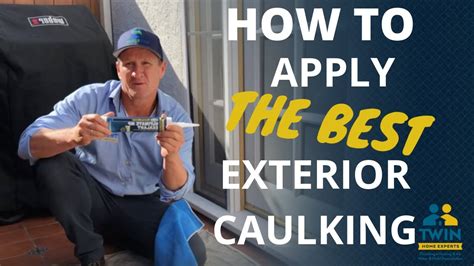 How To Apply The Best Exterior Caulking For Longevity Youtube