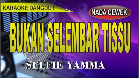 Karaoke Bukan Selembar Tissu Nada Cewek Selfie Yamma YouTube