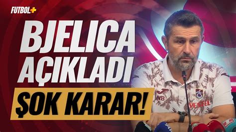 Bjelica dan transfer açıklaması Petkovic Trabzonspor YouTube