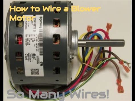 How To Wire Furnace Blower Motor