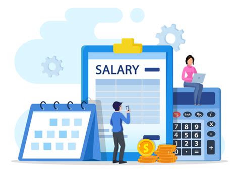 Salary Illustration Pack 10 Free Download Business Illustrations