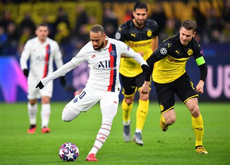 Ligue des champions 8e de finale aller Dortmund et le PSG dos à dos