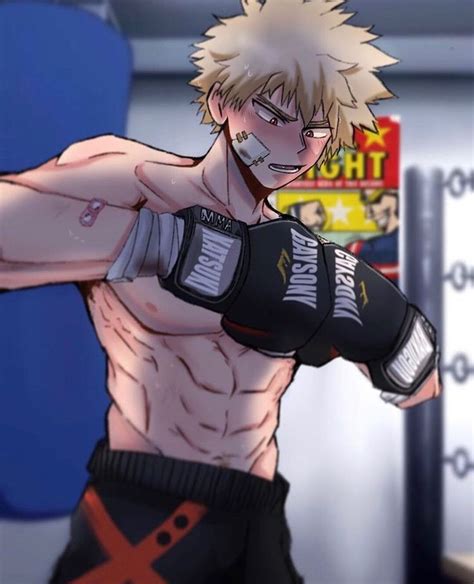 Pin By Sammi N Ses On Quick Saves Anime Guys Shirtless Bakugo