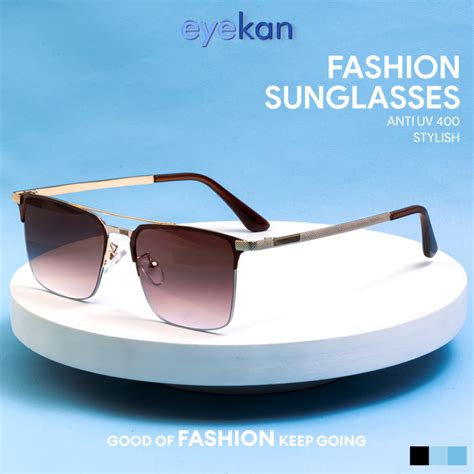 Jual Eyekan Kacamata Hitam Sunglasses Anti Uv Fashion Model Untuk