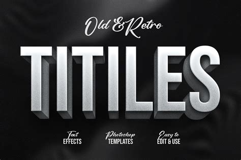 Old Movie Titles 3 Design Cuts