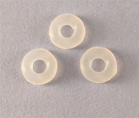 Items Similar To Silicone Rubber Spacer Washer Semi Clear 07mm