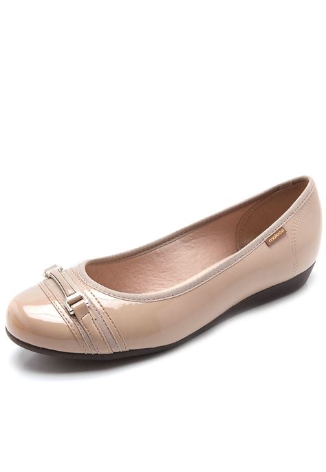 Sapatilha Moleca Verniz Nude Compre Agora Dafiti Brasil