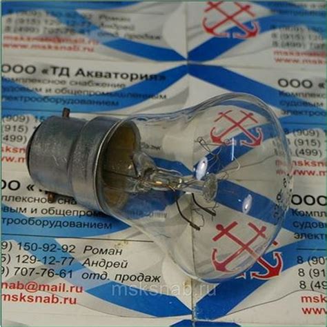 С-220-60 В22d Лампа судовая купить по цене 46 ₽ ☛ артикул — ART/109-316 ...