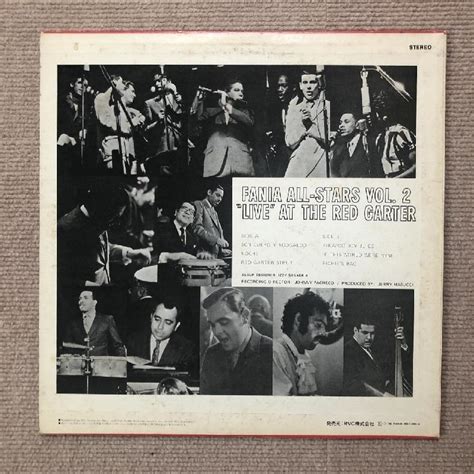 良盤 激レア ファニアオールスターズ Fania All Stars 1976年 LPレコード Recorded Live At