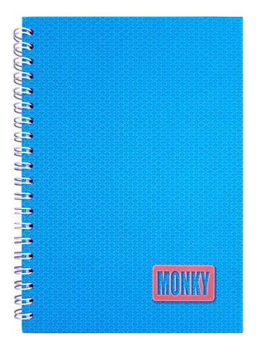 Cuaderno Profesional Monky 100 Hojas Blanco Pasta Dura Pieza