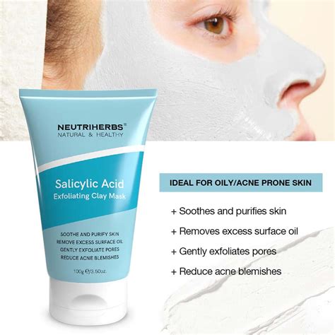 Neutriherbs Salicylic Acid Clay Mask 100g Jeevee